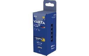 Micro-Batterie VARTA ''Longlife Power'' Alkaline, Typ AAA, LR03, 1,5V, 40er Pack