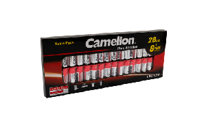 Mignon-Batterie Alkaline 1,5V, Typ AA/LR06, 28+8 Pack