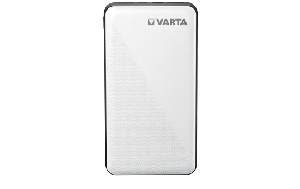 Akku Powerbank, VARTA, 5V/15.000mAh, Energy, weiß, 2xUSB-A/Micro-B/-C