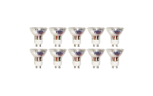 LED-Strahler McShine ''MCOB'' GU10, 5W, 350 lm, warmweiß, dimmbar, 10er-Pack