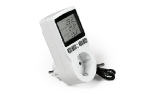 Digitales Steckdosen-Thermostat McPower TCU-441 -40-120°C, Kabel + Außenfühler