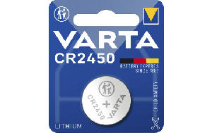 Lithium-Knopfzelle VARTA ''Electronics'', CR 2450, 560mAh, 3V, 1er-Blister