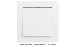 Kreuzschalter McPower Flair, 250V~/10A, UP, weiß