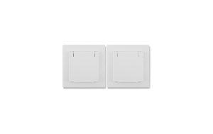 Schutzkontakt-Steckdose McPower Flair, 250V~/16A, UP, IP44, weiß, 2er-Pack