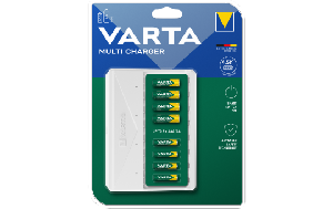 Multi-Ladegerät VARTA, für AA/ AAA Batterien, NiMH Akku