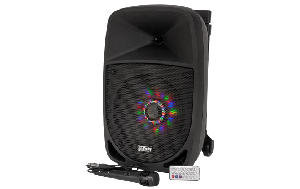 Mobile Beschallungsanlage PARTY PARTY-8LED 300W, Bluetooth, LED-Beleuchtung