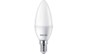 LED-Kerzenlampe Philips CorePro, E14, 5W, 2700K, 470lm, 230V