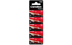 Knopfzelle CAMELION, AG0, 1,5V, Alkaline, 10er-Blister