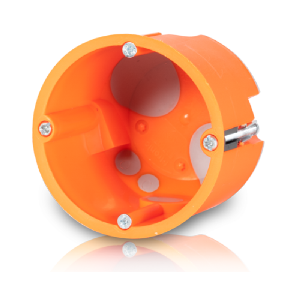 Hohlwand Geräte-Verbindungsdose E3700TC, 68x62mm, für Holzbau, luftdicht