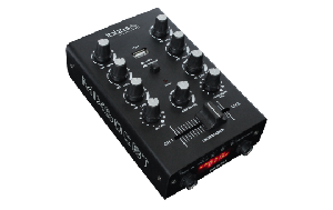 2-Kanal Mischpult IBIZA &quot;MIX500BT&quot; Bluetooth, USB