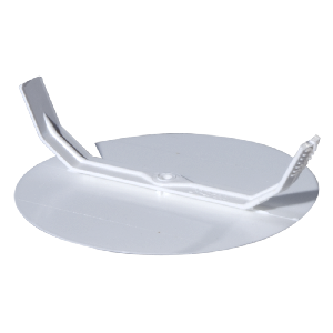 Feder-Steckdeckel, für Unterputz-Dosen mit Schraubabstand 60mm, weiß