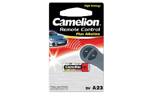 Batterie CAMELION A23, 12V, 28x10mm, Alkaline, 1er-Blister