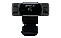 Webcam Verbatim AWC-01- Full-HD 1080p, schwarz, 2560x1440, 30 FPS, USB