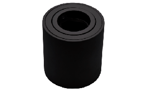 Aufbaurahmen McShine &#039;&#039;KL-80&#039;&#039; schwarz, ØxH 80x84mm, schwenkbar, für z.B. GU10