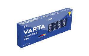 Mignon-Batterie VARTA ''Industrial Pro'' Alkaline, Typ AA, LR06, 1,5V, 10-Pack