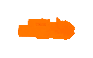 Abschluss- und Zwischenplatte WAGO, 98,1x41,7x1mm, anrastbar