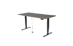 Schreibtisch imstande, Gestell business-b + Platte 160x80cm Iron