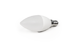 LED Kerzenlampe McShine, E14, 8W, 600lm, 160°, 4000K, neutralweiß, Ø37x105mm