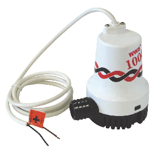 Marine-Tauchpumpe MP-1000, bis 4.200 l/h, max. 4m Förderhöhe, 12V/3A