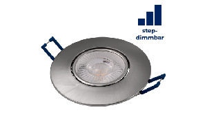 LED-Einbauleuchte McShine EL-313D 4,5W, 450Lumen, 3000K, step-dimmbar