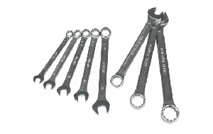 Ring-Gabelschlüsselsatz 8-teilig, 8-19mm, Cr-V, verchromt