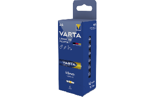 Mignon-Batterie VARTA ''Longlife Power'' Alkaline, Typ AA, LR06, 1,5V, 40er Pack