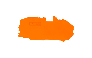 Abschluss- und Zwischenplatte WAGO,84,5x41,7x1mm, anrastbar