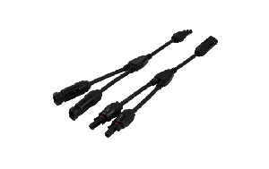 Y-Stecker-Adapterkabel McShine, für Solarkabel, IP67, 2er-Set