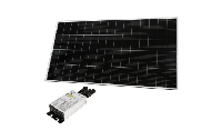 Solar-Set McShine, 1x 300W Solarmodul, 1x 300W Wechselrichter