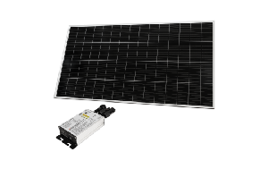 Solar-Set McShine, 1x 300W Solarmodul, 1x 300W Wechselrichter