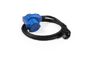 CEE-Adapter auf Schutzkontakt-Stecker McPower, 1,5m H07RNG 3G2,5, 230V, IP44