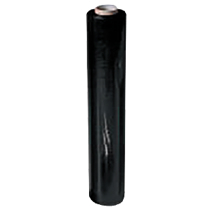 PE-Hand-Stretch-Folie, 500mmx300m, Typ 23, opak schwarz