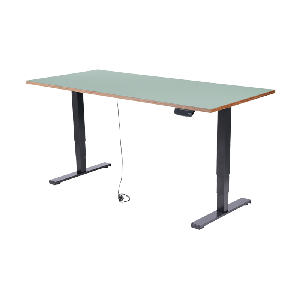 Schreibtisch Imstande, task-b + Tischplatte Aquavert 140x60cm
