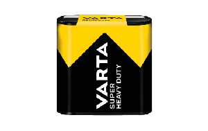 Batterie Zink-Kohle Block, VARTA, 3R12, 4.5V, Super Heavy Duty, Retail Blister