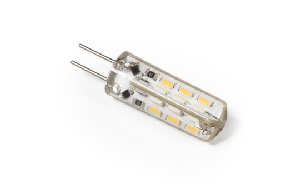 LED-Stiftsockellampe McShine Silicia, G4, 1,5W, 120 lm, warmweiß