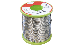 Lötzinn auf Rolle, 1,5mm, 1.000g, bleifrei! (99%Sn 1%Cu 2,5%Sb)