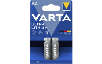 Mignon-Batterie VARTA Professional Lithium, Typ AA/6106, 2er-Blister