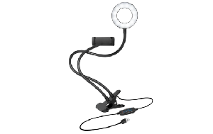 Smartphone-Ringlicht-Klemmhalterung, Ø 8,5 cm