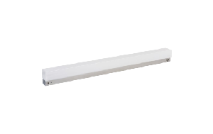 LED Unterbauleuchte, 15W, 1300lm, 76cm, neutralweiß, 2 Steckdosen, inkl. 5 Haken