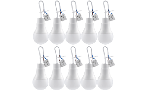 LED-Renovierleuchte McShine LR-9 9W, 900lm, 4000K, 19cm Kabel, 10er-Pack