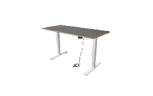 Schreibtisch imstande, business-w + Platte 140x80cm Iron