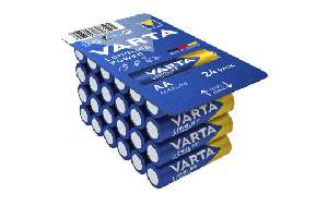 Mignon-Batterie VARTA "Longlife Power" 1,5V, Typ AA/LR6, 24er-Haushaltspack