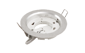 Einbaurahmen McShine DL-304 rund, Ø108mm, GX53, Eisen gebürstet