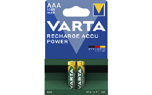 Micro-Akku VARTA ''Accu Power'', Ni-MH, 1.000 mA, Typ AAA, 2er-Blister