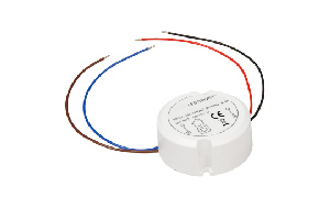 LED-Trafo McShine, 0,5-12W, Ein 220-240V, 12V= Konstantspannung, rund