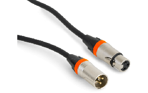 Hochwertiges Audiokabel BST SOUND-XLRM-XLRF-3 3m, XLR Stecker u. Buchse