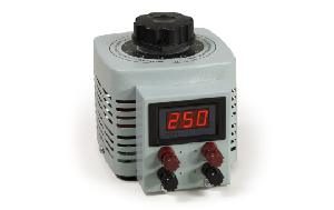 Ringkern-Stelltrafo McPower V-2000 LED, 0-250 V, 2 A, 500 W, NICHT galvanisch getrennt