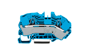 2-Leiter-Verteilereinspeiseklemme WAGO, 16mm², für Tragschiene 35x15 und 35x7,5