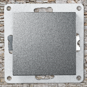 Wechselschalter McPower Flair, 250V~/10A, UP, Steckanschluss, anthrazit