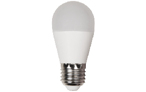 LED Tropfenlampe McShine, E27, 7W, 600lm, 160°, 3000K, warmweiß, Ø45x88mm